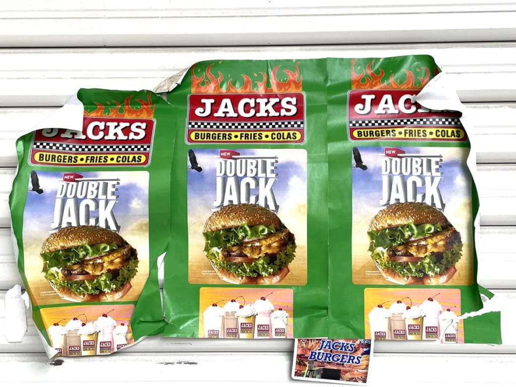 ジャックスバーガー武庫之荘フライヤー