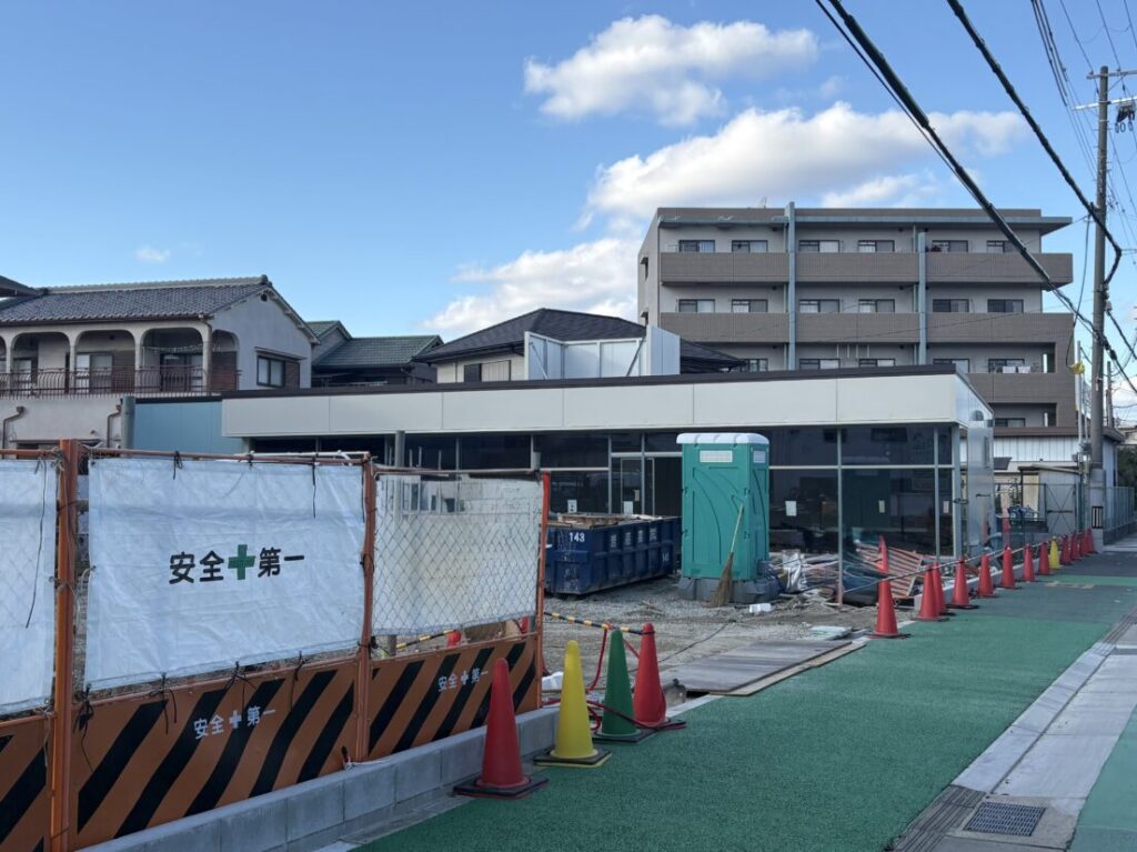 セブンイレブン御園三丁目店　オープン予定地